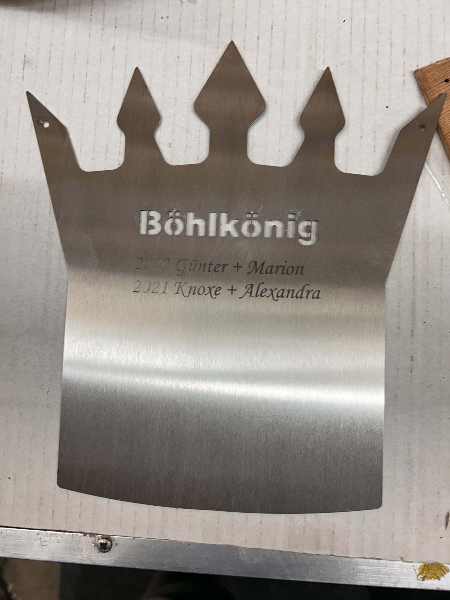 Edelstahlgravuren