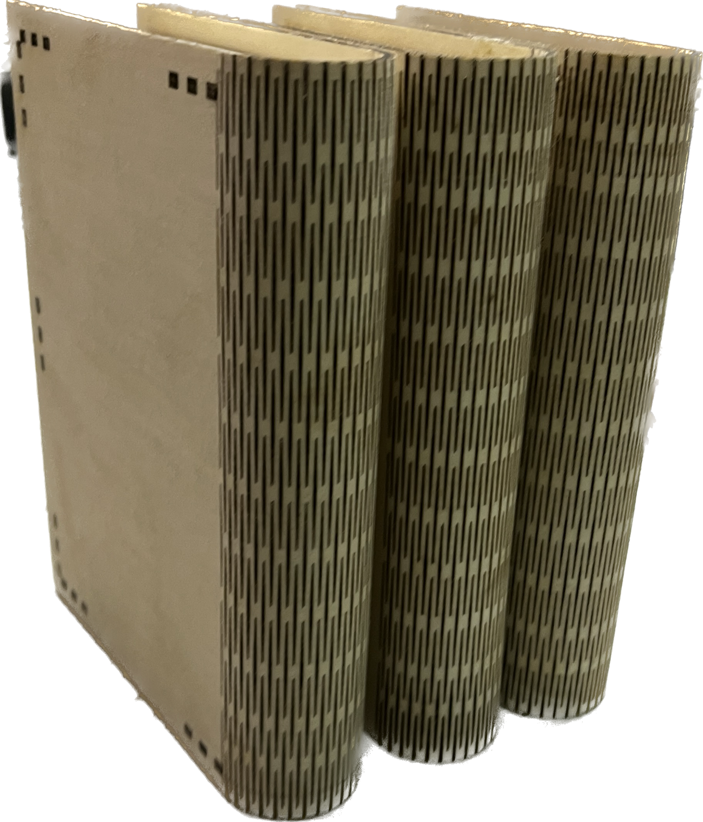 Lasercut - Buch aus Holz ohne Gravur